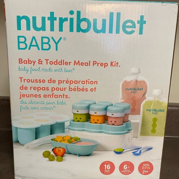 Other - Baby Nutribullet Meal Prep - opened